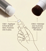 Fond de teint Intelligent avec pinceau intégré
